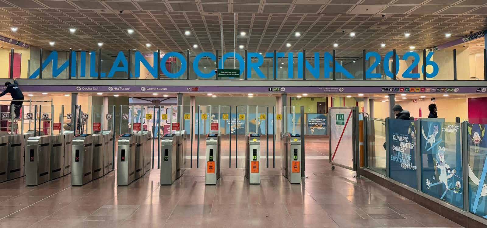 Milano Cortina 2026 · stazione